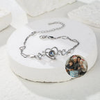 Projection Photo Pet Bracelet 925 Sterling Silver