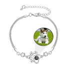 Customized Photo Bracelets, 925 Sterling Silver