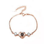 Projection Photo Pet Bracelet 925 Sterling Silver