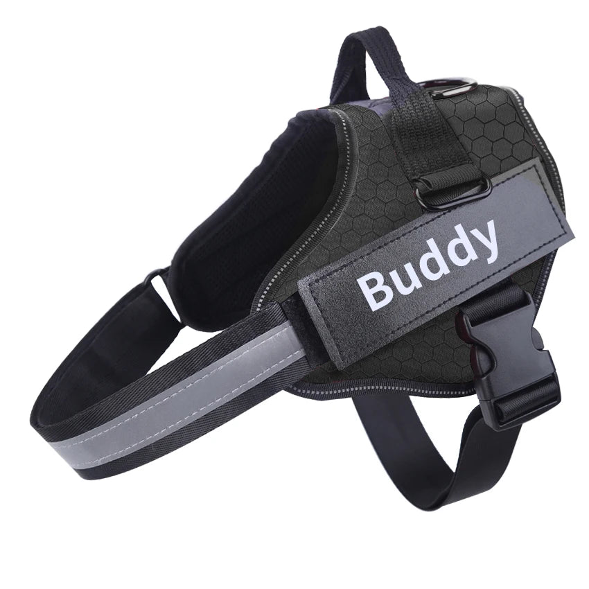 Personalized Dog Harness, NO PULL, Reflective, Adjustable