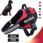 Personalized Dog Harness, NO PULL, Reflective, Adjustable