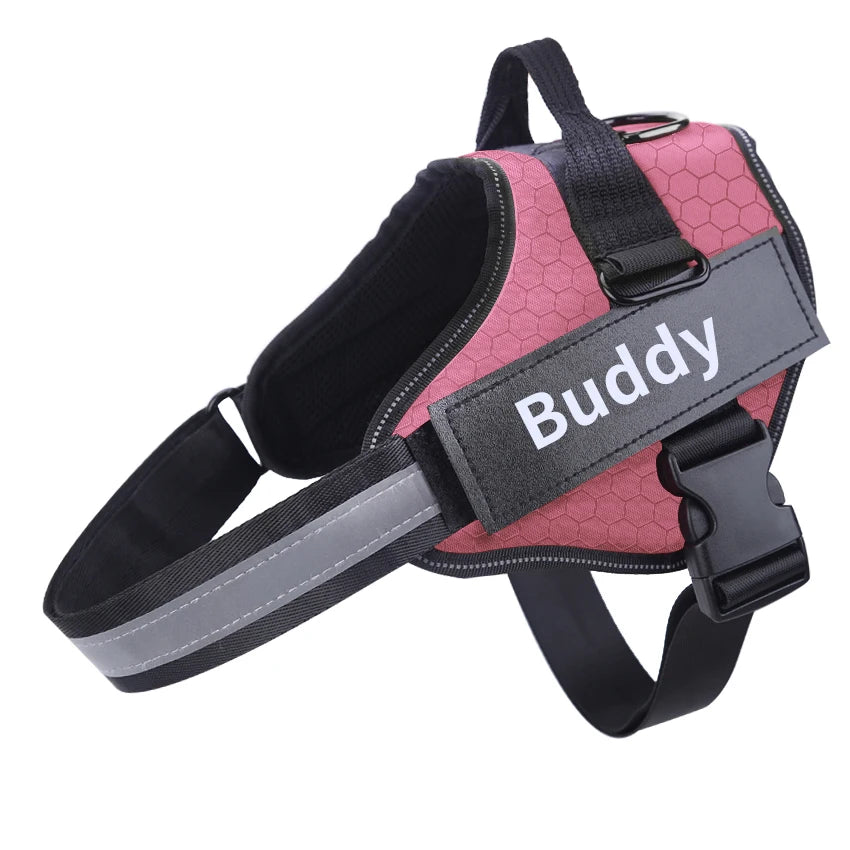 Personalized Dog Harness, NO PULL, Reflective, Adjustable