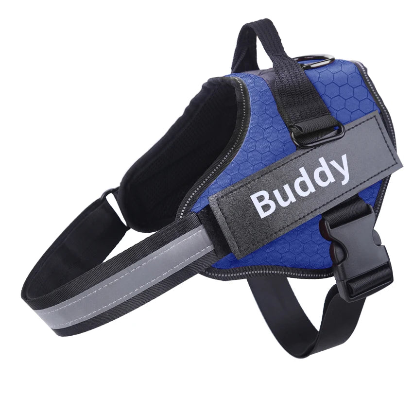 Personalized Dog Harness, NO PULL, Reflective, Adjustable