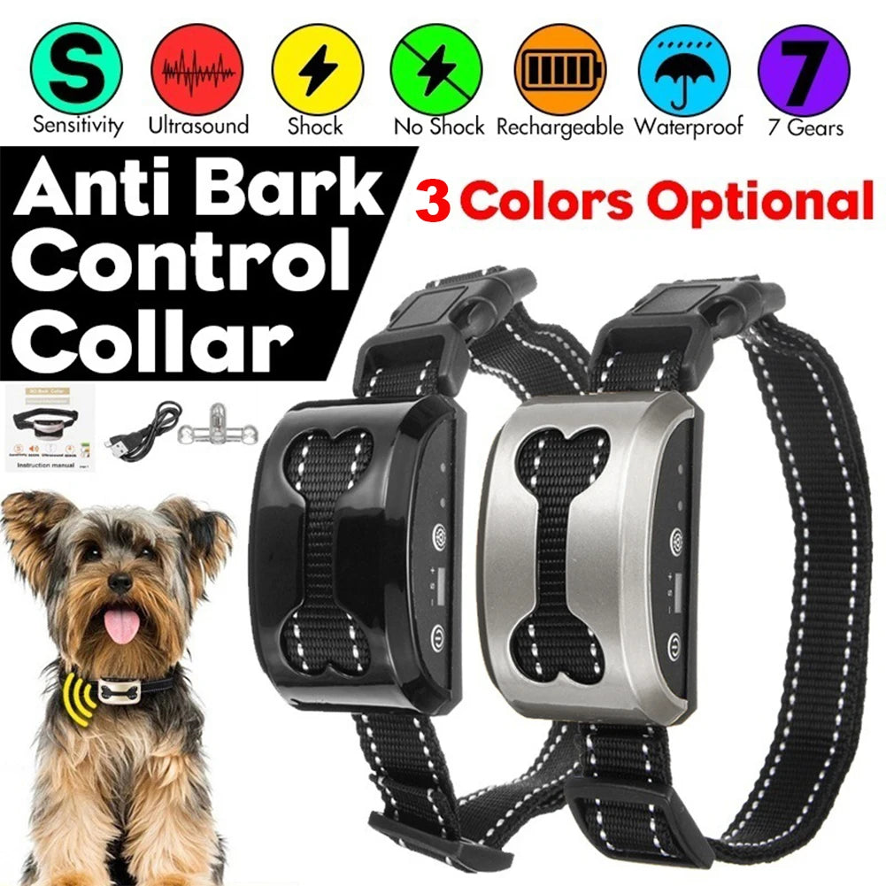 Dog Anti Bark Guard, Waterproof, rechargeable
