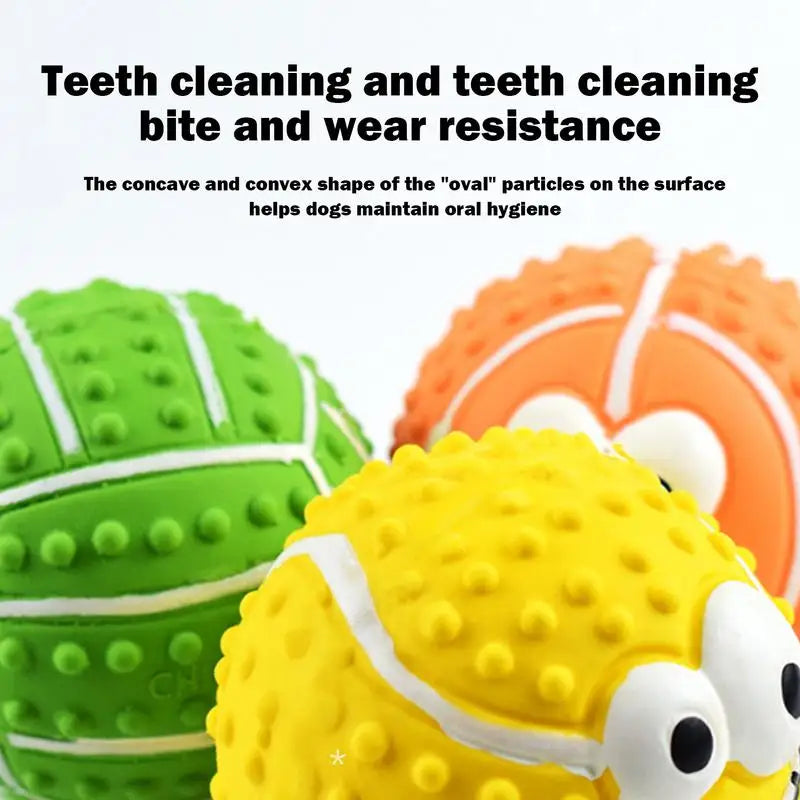 Latex Squeaky Dog Toy, Bite Resistant