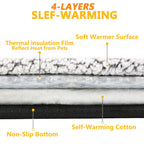 Self-Heating Pet Cushion Mat