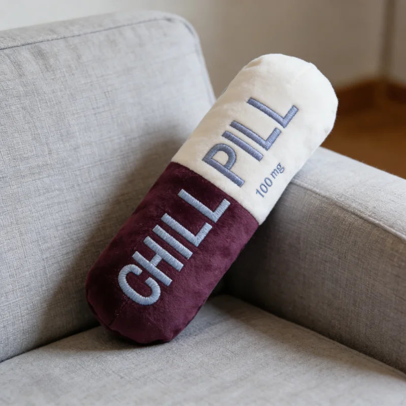 Plush Capsule Toy With Squeaker