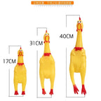 Dog Toy Screaming Chicken w/Squeezing Sound