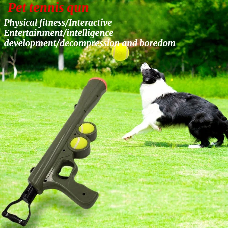 Ball Launcher w/two tennis balls