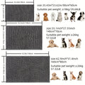 Dog Door Mat For Muddy Paws, Absorbs Moisture And Dirt