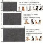 Dog Door Mat For Muddy Paws, Absorbs Moisture And Dirt
