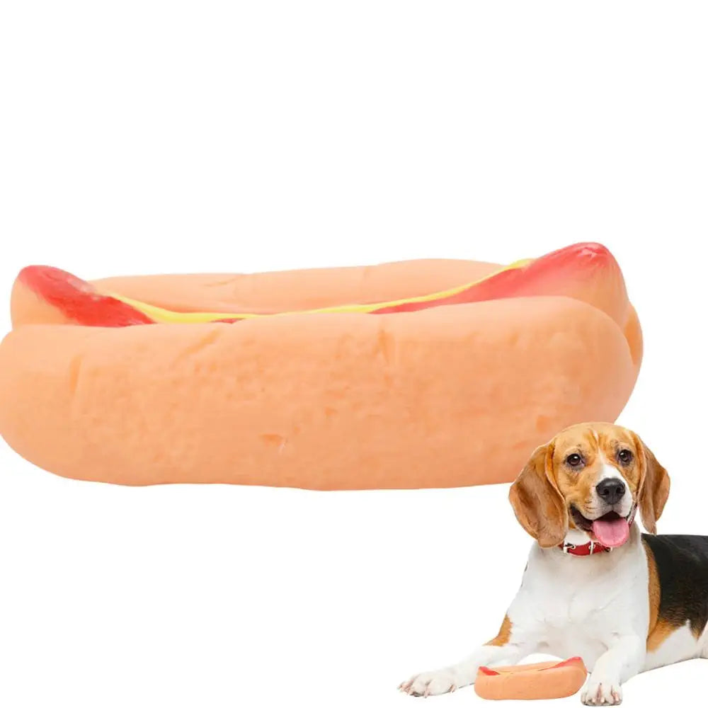 Durable Dog Squeak Chew Toys, Floatable On Water