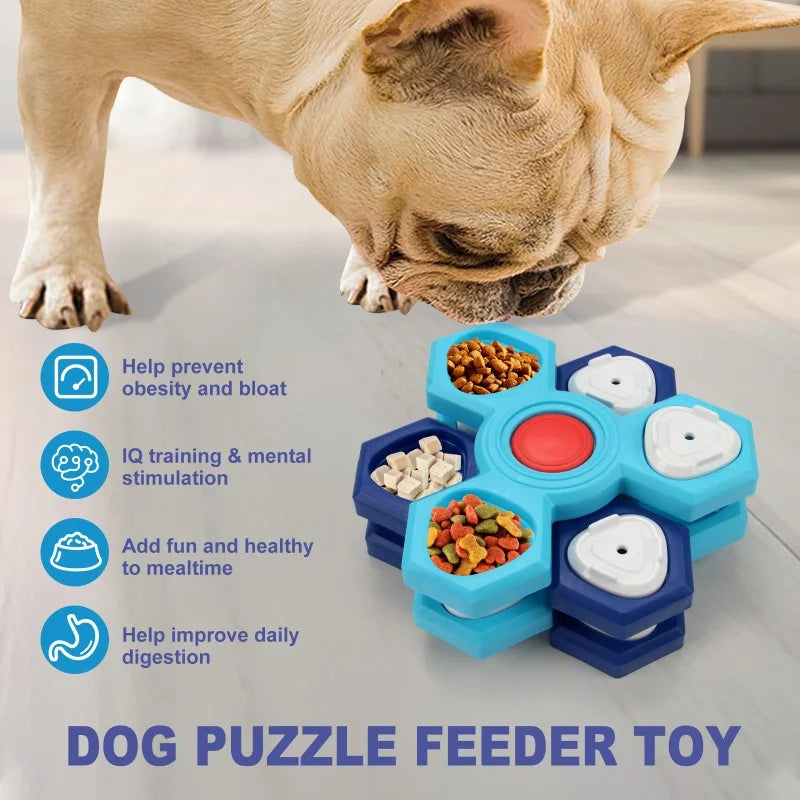 Dog Puzzle, Interactive Puzzle, Feeding Toys