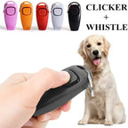 2 In 1 Pet Dog Clicker, Dog Training Whistle