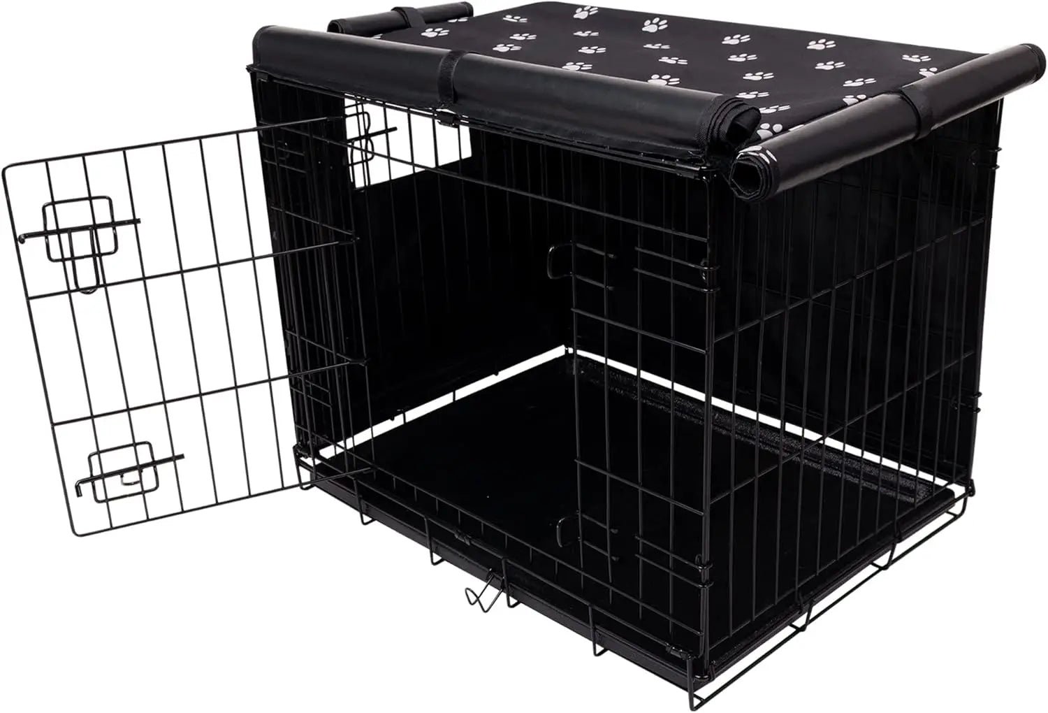 Durable Windproof Dog Crate Cover for 24-48 Inch Kennels