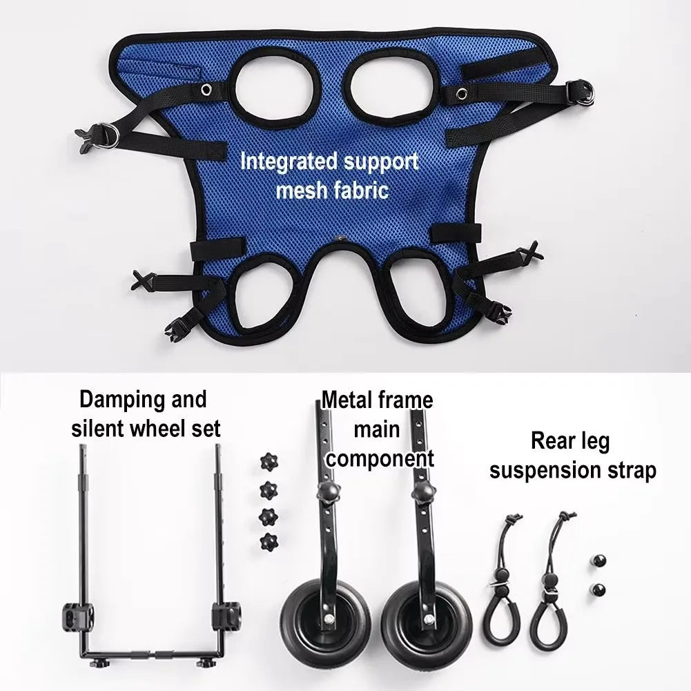 Durable Disabled  Dog Wheelchair