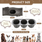 Dog Toy for Aggressive Chewers, Frozen Treat Holder with Molds