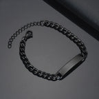 Custom Laser Engraved Photo Bracelets, Stainless Steel