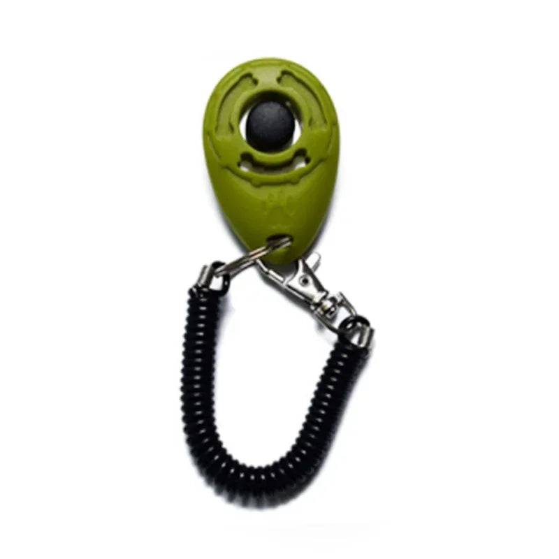 2 in 1 Dog Training Clicker w/ Adjustable Wrist Strap