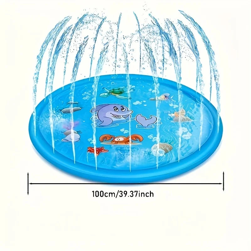Heavy-duty Outdoor Pet Bath Basin with Water Spray Function