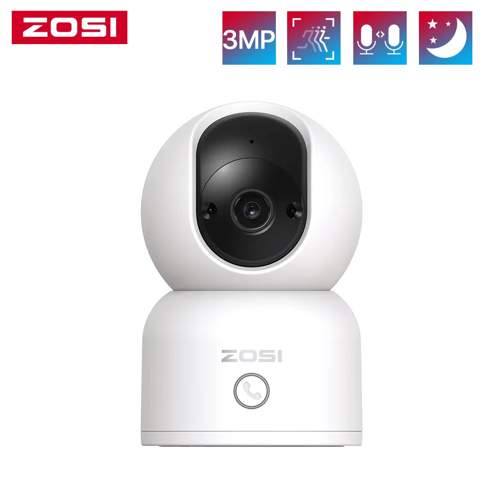 Smart Security Camera, Pet Monitor ,WiFi Surveillance