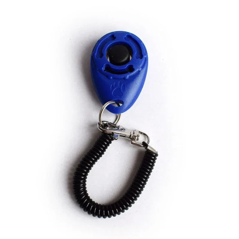 2 in 1 Dog Training Clicker w/ Adjustable Wrist Strap