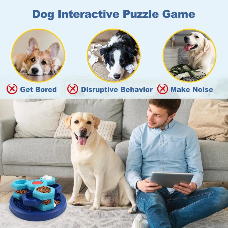 Dog Puzzle, Interactive Puzzle, Feeding Toys