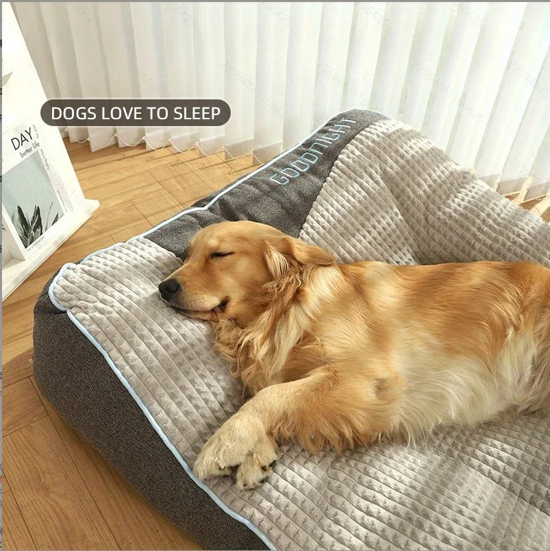 Extra Large Dog Bed 47inch, Orthopedic, Kennel Cush