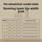 Large Dog Wheelchair for Hind Limb Rehabilitation