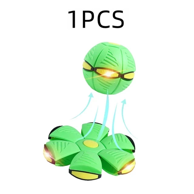 Dog Toys, Flying UFO Morph Ball