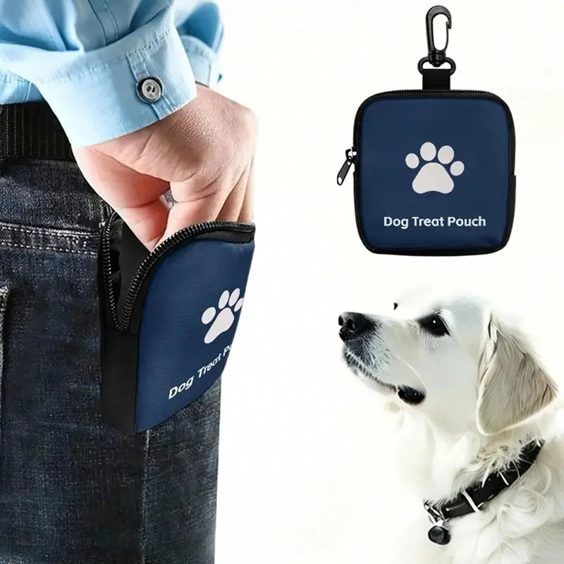 Portable Dog Treat Bag, Outdoor Training Food Pocket