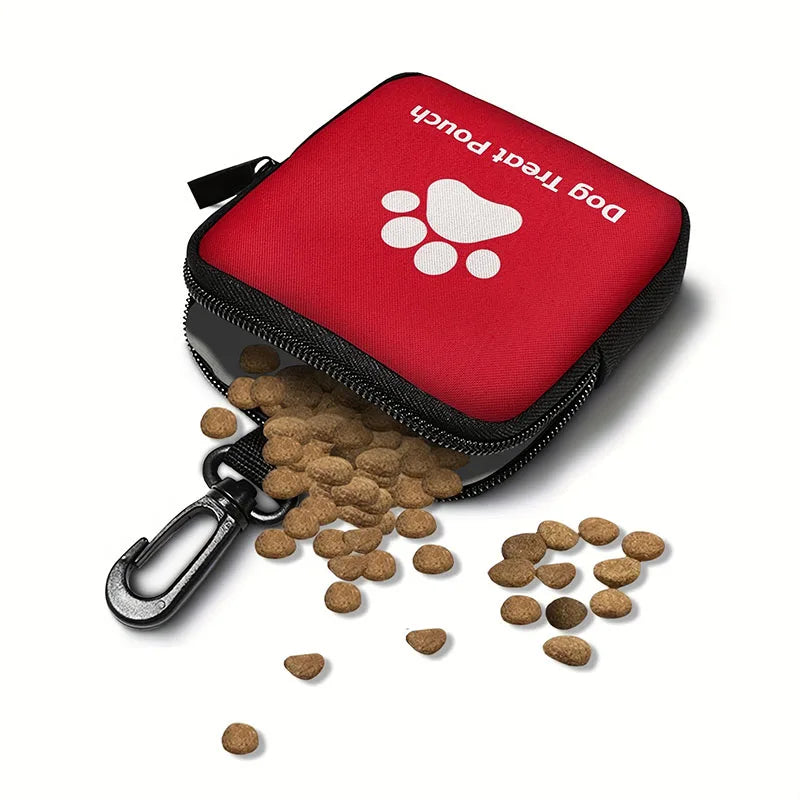 Portable Dog Treat Bag, Outdoor Training Food Pocket