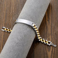 Custom Laser Engraved Photo Bracelets, Stainless Steel