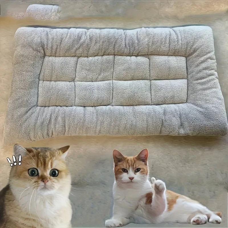 Oversized Plush Dog Bed, Sofa Crate Pad