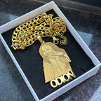 Custom Photo Necklace, Stainless Steel Engrave Pet Name