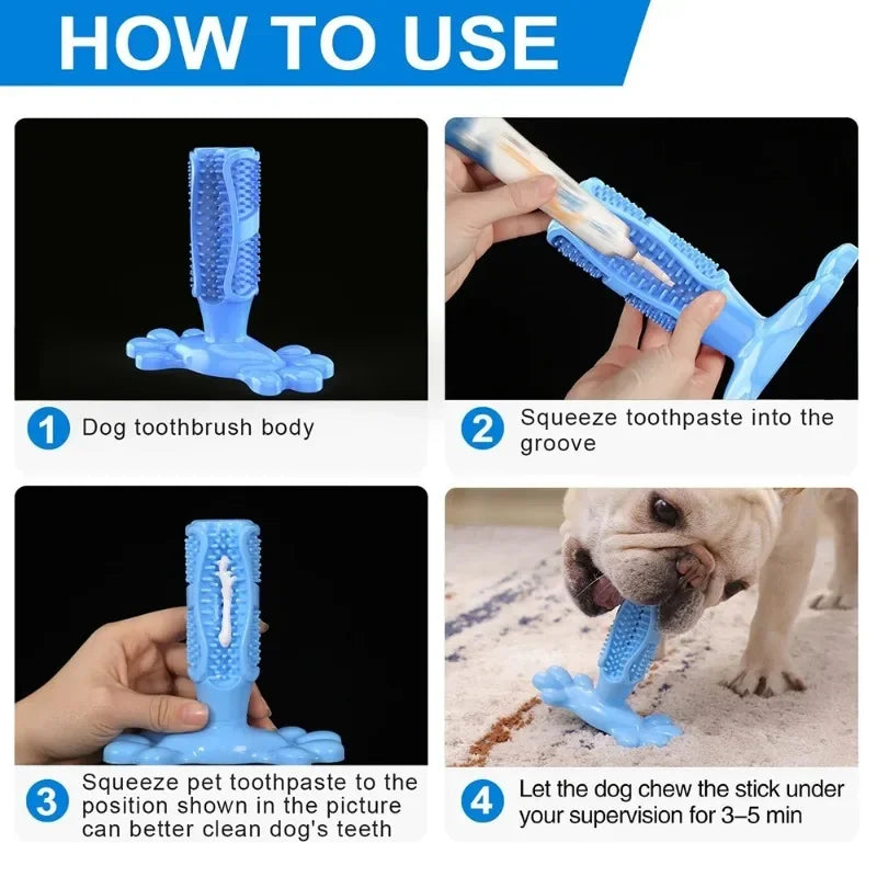 Dog Cactus Chew Toys, Cleaning Toothbrush