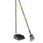 Dog Pooper Scooper, Dog Poop Tray and Rake Set