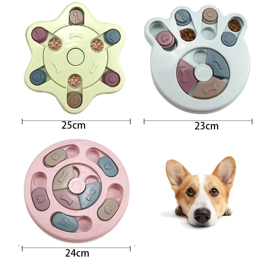 Dog Puzzle Toys, Slow Feeder, Interactive