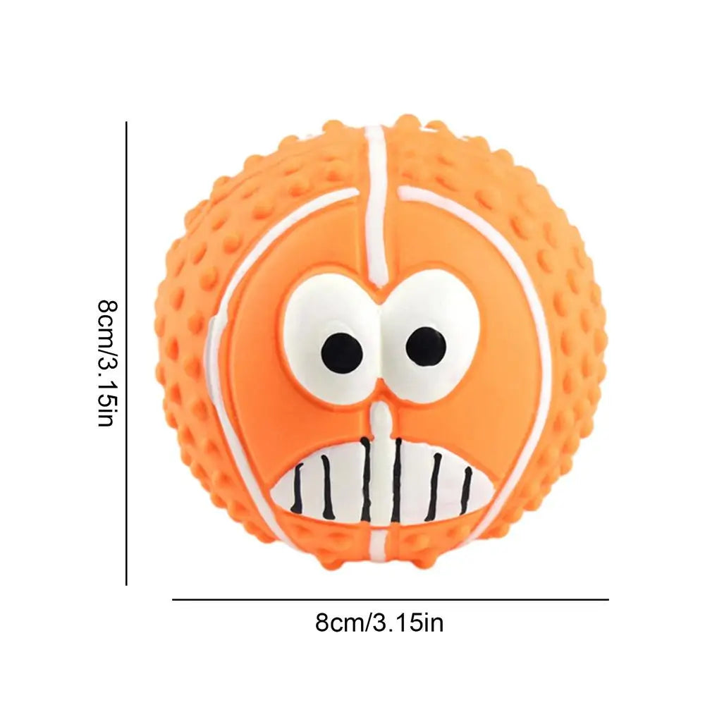 Latex Squeaky Dog Toy, Bite Resistant