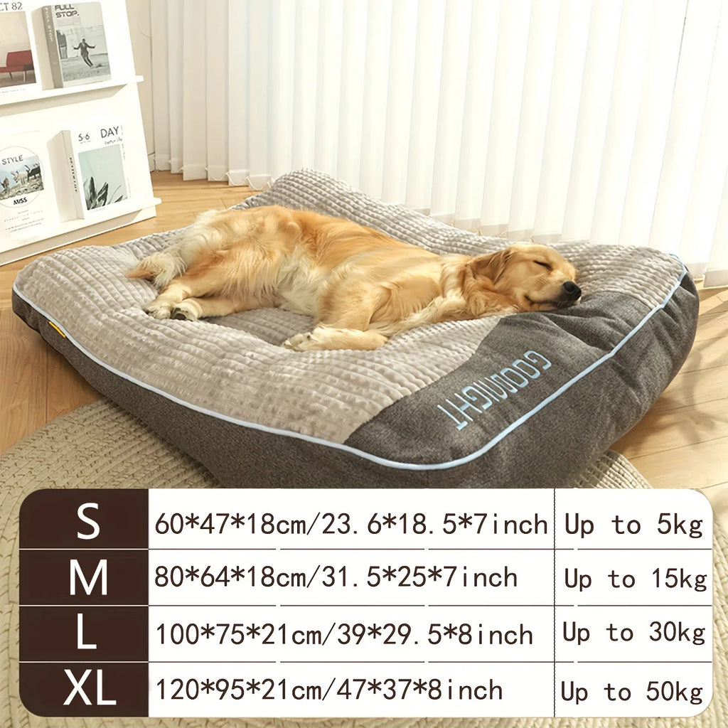 Extra Large Dog Bed 47inch, Orthopedic, Kennel Cush