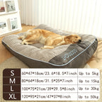 Extra Large Dog Bed 47inch, Orthopedic, Kennel Cush