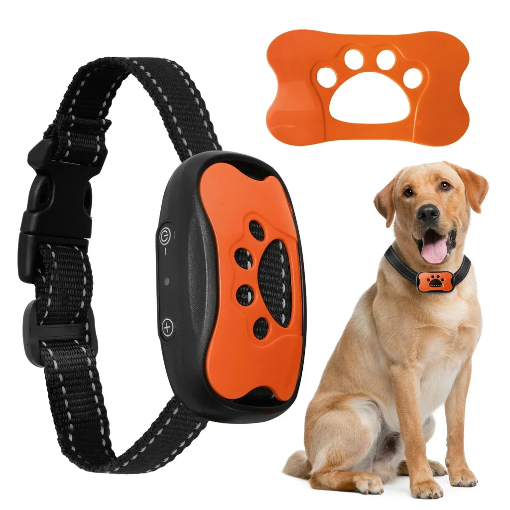 Dog Anti Barking Device, USB Rechargeable, Dogs Training Collar