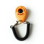 2 in 1 Dog Training Clicker w/ Adjustable Wrist Strap