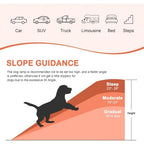 Folding Dog Ramp for Car, Truck, SUVs