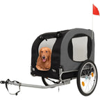 Steel Dog Bike Trailer w/ Universal Coupler