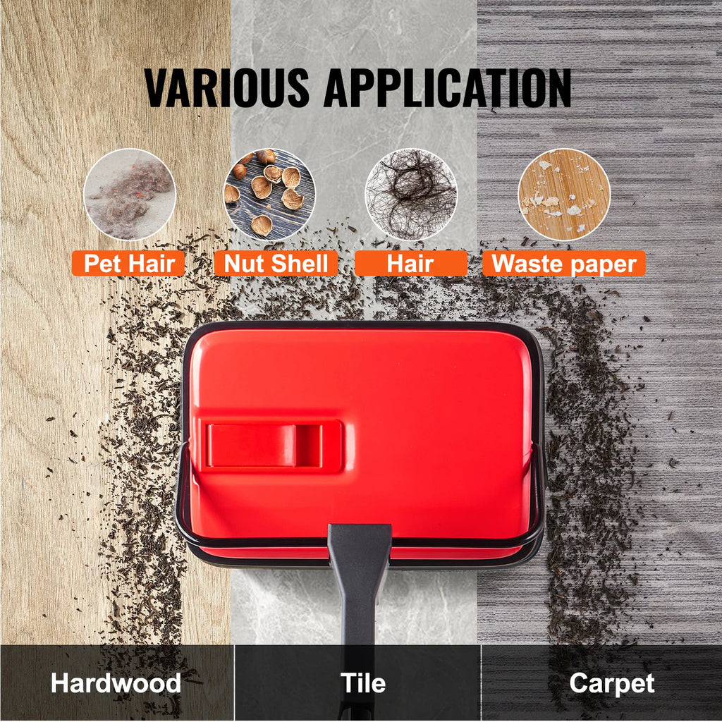 SVEVOR Carpet Sweeper, Pet Hair, Dust