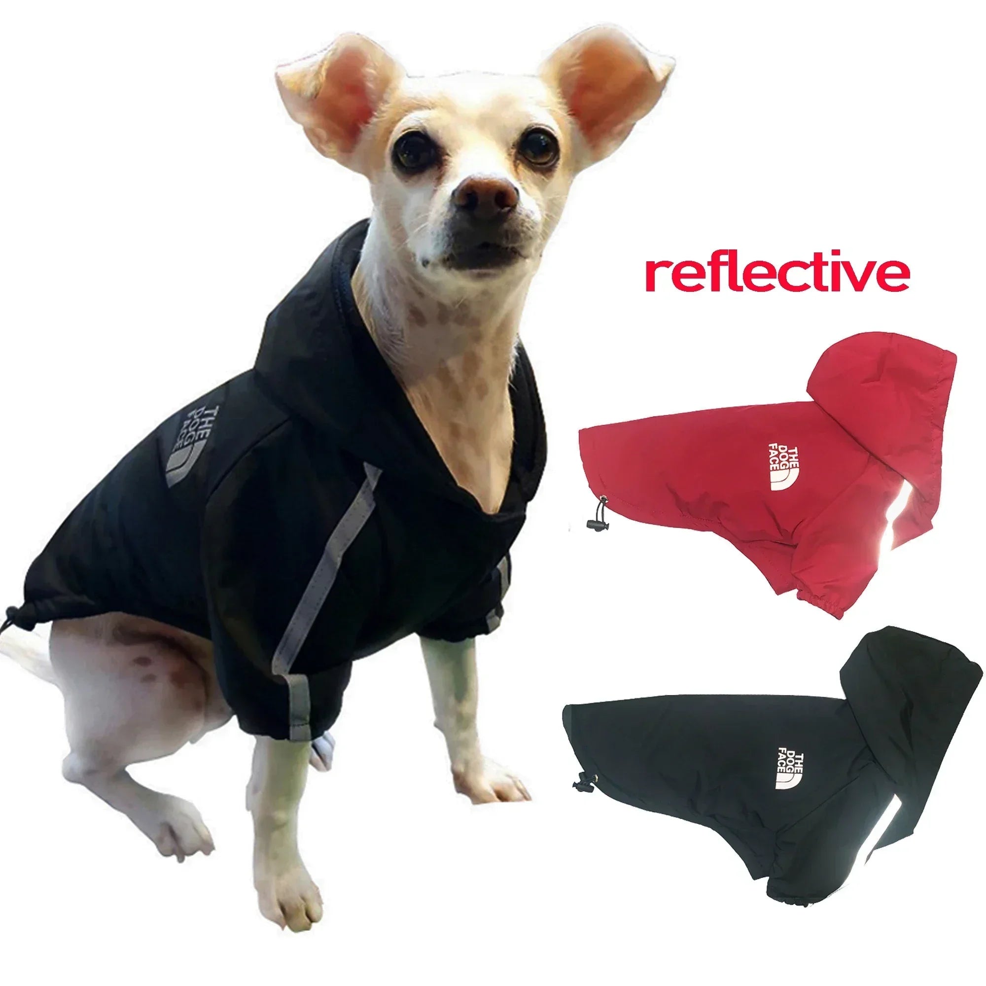 Reflective Waterproof Dog Clothes, Autumn Winter