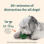 Chew Proof Interactive Dog Toys Silicone Pupsicle Mold Enrichment Frozen Treat Maker Summer Cooling Boredom Solver Large Breed