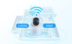 Smart Security Camera, Pet Monitor ,WiFi Surveillance