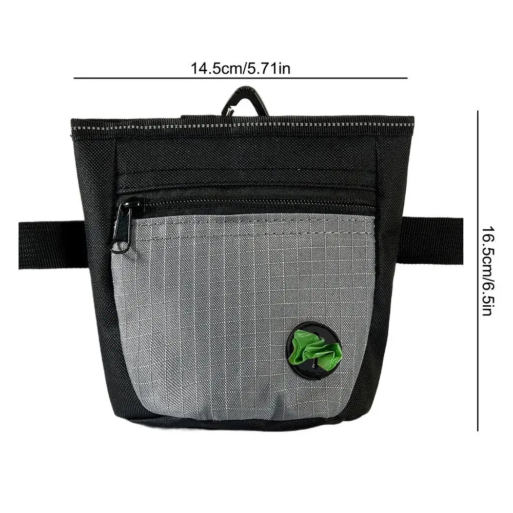 Dog Treat Pouch Magnetic Closure, Waist Bag